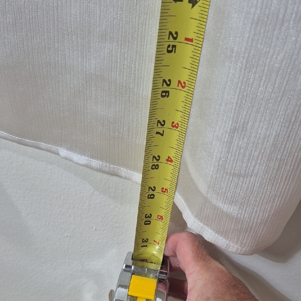 Dressbarn Women Plus 1X White Tank Top with Floral Accents - Picture 5 of 12